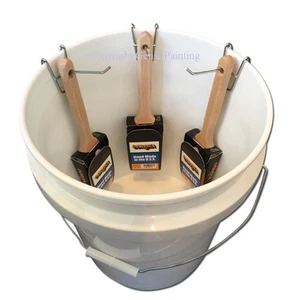 Paint Brush Genie Brush Saver Professional Bucket Holder Bracket Painting Tools - Picture 1 of 1