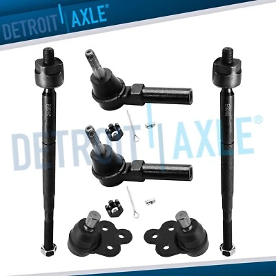 Front Lower Ball Joints Tie Rod Ends for Chevrolet Cobalt HHR Pontiac G5 Pursuit - Image 1 of 4