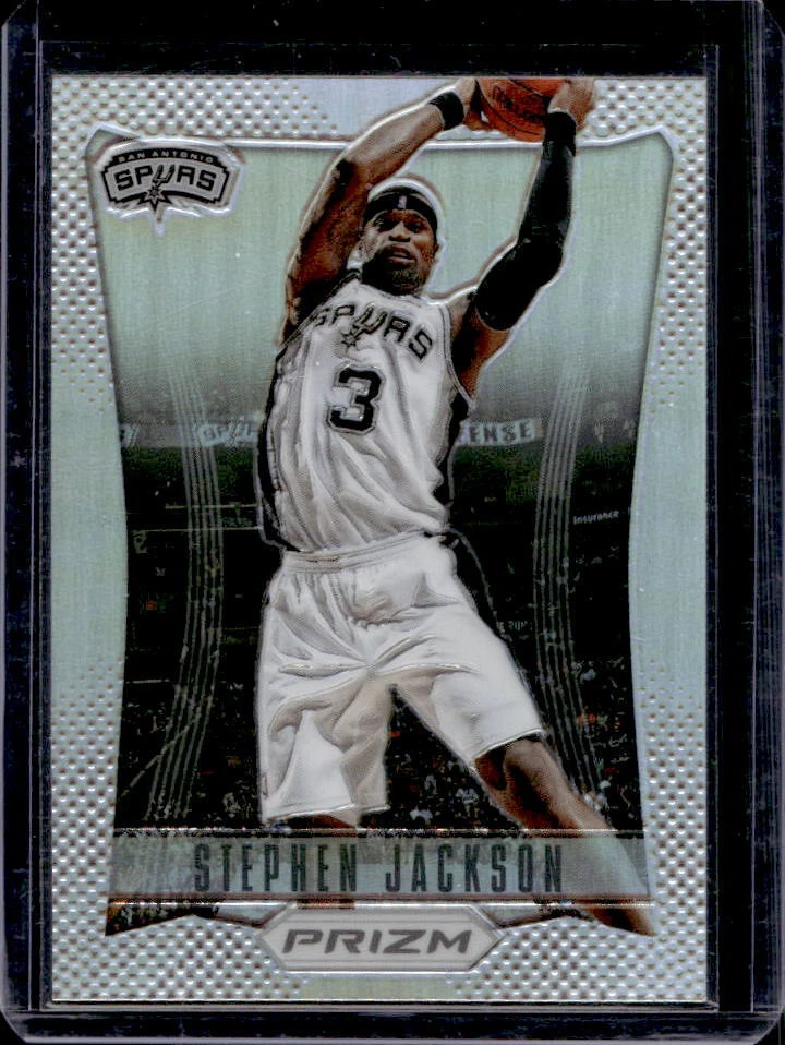 2012-13 Prizm Stephen Jackson Silver Prizm #49 Spurs