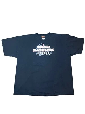 Camisa Peso Pesado Equipo de Hockey NHL Chicago Blackhawks XXL NHL Exclusiva Foto 1 de 4