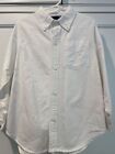 Gap Boys White Long Sleeve Button Down Dress Shirt In Size Extra Small