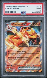 Pokémon TCG Scarlet & Violet 151 Charizard Ex Holo - 006/165 - PSA 9 - Picture 1 of 2