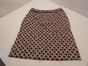 Talbots Size 4 A-Line Skirt pockets Preppy  Vacation Office Normcore Dopamine - Picture 1 of 5