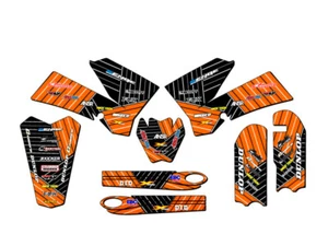 SX 105 RACE SERIES 2006-2012 Orange Senge Kit de gráficos compatible con KTM - Imagen 1 de 10