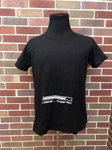 Think Geek "LOADING...PLEASE WAIT" Size Large Black T-Shirt Cotton - Picture 1 of 7