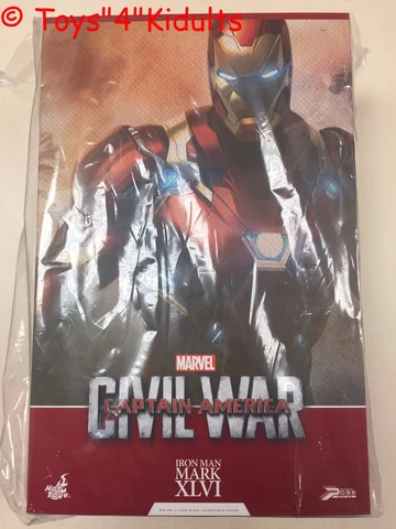 Hot Toys PPS 003 Iron Man Captain America Civil War 3 Mark 46 XLVI Power Pose Cover