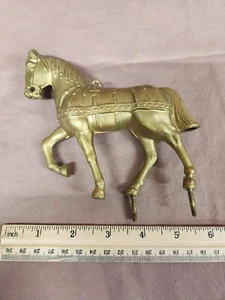 Horse Replacement for a Covered Wagon Animated Clock Light 1950's Mate Gold - Picture 1 of 3