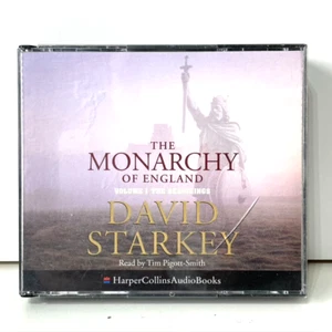The Monarchy Of England 4 CD Audiobook by David Starkey Volume 1 The Beginnings - Picture 1 of 4