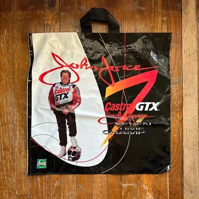 Bolsa de mercancía coleccionable NHRA JOHN FORCE Castrol/GTX SEVEN TIME CHAMP 20x20 Foto 1 de 4