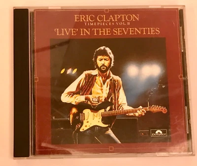 Eric Clapton Timepieces Vol II 'Live' In The Seventies CD 1985 Compilation - Image 1 of 3