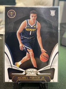 MICHAEL PORTER JR RC 2018-19 CERTIFIED #64 NUGGETS ROOKIE 