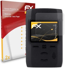 2x Screen Protection Film for Motorola TPG2200 Tetra Pager matt&shockproof - Picture 1 of 8