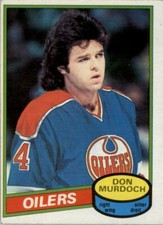 1980-81 O-PEE-CHEE NHL HOCKEY #203 DON MURDOCH EDMONTON OILERS