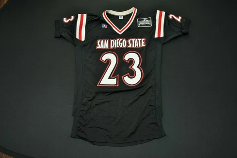 VTG San Diego State University Football Jersey SDSU NCAA Abdul Rahim 23 Russell Cover