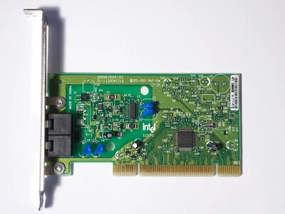 Tarjeta de escritorio módem de fax de datos internos Dell KB581603/01 Intel 537EPG 56k PCI Foto 1 de 3