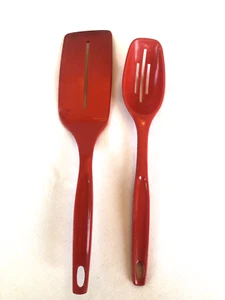 Vintage Foley Spatula Spoon Red Nylon Plastic Cooking Kitchen Utensils - Picture 1 of 7