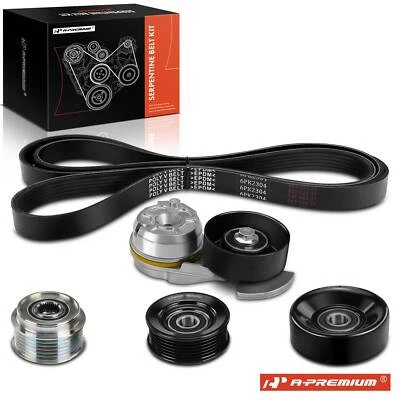 5x Serpentine Belt Drive Component Kit for Ford Crown Victoria 2003-2005 Mercury - Image 1 of 4