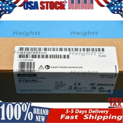 Nuevo módulo de salida digital Siemens 6ES7522-1BH01-0AB0 S7-1500 6ES7 522-1BH01-0AB0 Foto 1 de 4