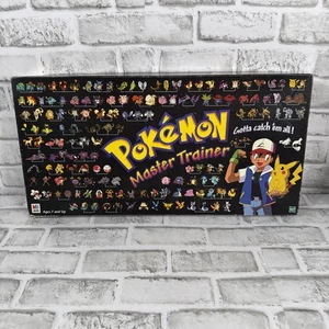 Pokemon Master Trainer Board Game Vintage Hasbro 1999 Near Complete  - Picture 1 of 13