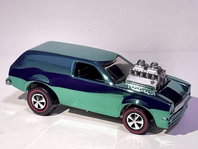 Hot Wheels Redline Veneno Pinto Hecho a Medida - Colores Voladores - Verde Spectraflame Foto 1 de 4