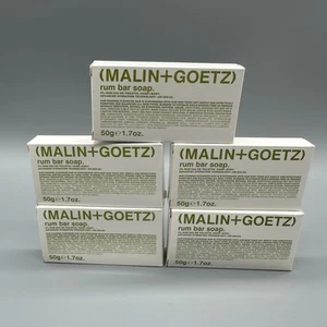 Malin+Goetz Rum Bar sapone per mani e corpo 1,7 oz/50 g formato da viaggio confezione da 5 pezzi - Foto 1 di 2