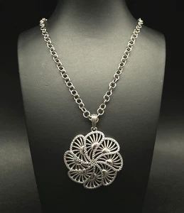 CADENA Y COLGANTE JOYERÍA PALADINADA - Imagen 1 de 4