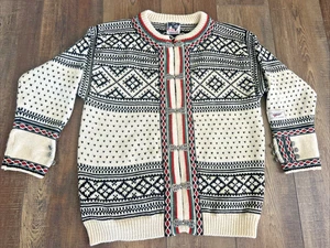 Cardigan donna Dale of Norway Christiania Atlantic Mel bianco sporco - Foto 1 di 12