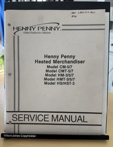 Henny Penny Service Manual Heated Merchandiser - Picture 1 of 3