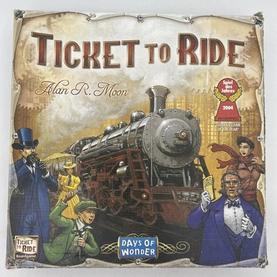 Ticket To Ride Board Game by Alan R. Moon Train Building Please Read Description - Image 1 of 4