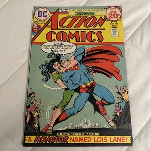 DC Action Comics Superman #438 1974 arte de portada vintage Nick Cardy - Imagen 1 de 2