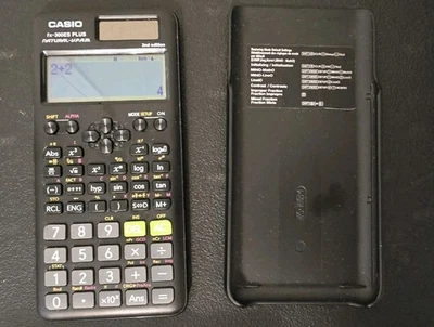 Casio fx-300ES PLUS 2nd Edition Scientific Calculator Black Tested Working - Image 1 of 2
