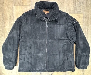 Koolaburra by UGG Damen Gr. L Cord Mantel Puffy Jacke schwarz Full Zip kuschelig - Bild 1 von 15