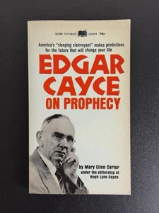 EDGAR CAYCE  On Prophecy  Paperback Library First Printing 1968 - Kreskin coll. - Picture 1 of 8