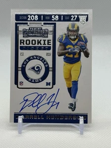 2019 Contenders Darrell Henderson RC Auto On Card #125 Rams - Picture 1 of 2