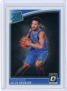 Jalen Brunson - #179 2018-19 Donruss Optic Mavericks RATED ROOKIE RC - Bild 1 von 2