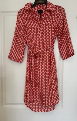 Camisa de vestir con estampado Laundry By Shelli Segal talla 0.  1441 Foto 1 de 3