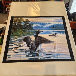 Wandbild Wandteppich ca. 24x45 in Loons - Bild 1 von 1