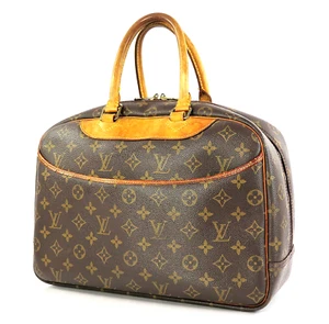 Authentic LOUIS VUITTON Deauville Monogram Hand Bag Purse #60968 - Picture 1 of 20