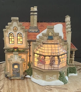 Dept 56 Dickens Village Series 2005 Christmas At Ashby Manor W/ Orig Power Cord - Picture 1 of 12