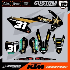 KTM 85 MOTOCROSS GRAPHICS, CUSTOM MX GRAPHICS KIT , SX 85 ROCKSTAR 22 - Picture 1 of 8