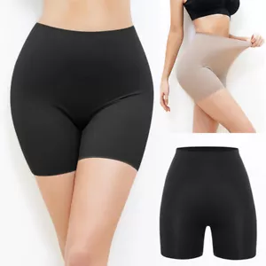Slip Shorts for Women Under Dress Anti-chafing Boyshorts Panty Shaper Underwear - Picture 1 of 19