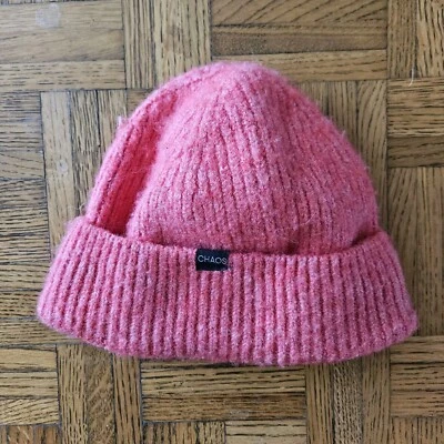 Chaos Beanie шляпа розовый флис с подкладкой - Изображение 1 из 4