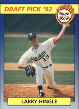 1992 Front Row Draft Picks #73 Larry Hingle
