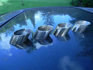 JUEGO DE 4 ANILLOS DE SERVILLETA PLATEADOS DE LEONARD DE COLECCIÓN - Imagen 1 de 7