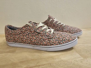 Vans Off The Wall Atwood, Ditsy Pink Floral Women's Size 11, VG! - Picture 1 of 11