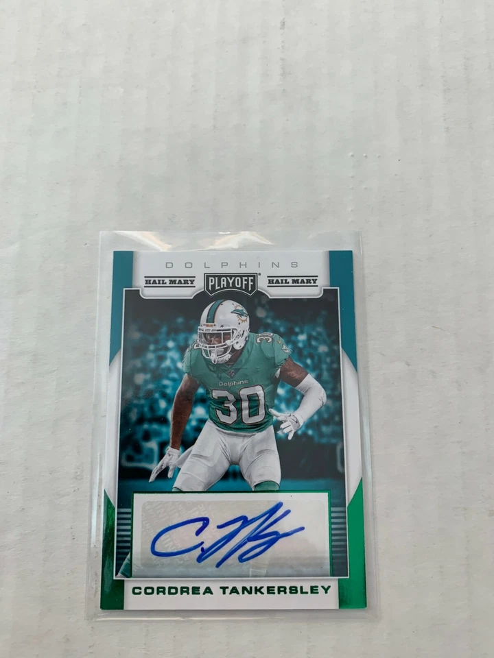 Cordrea Tankersley 2017 Playoff Auto Card #RS-CT - Image 1 of 1