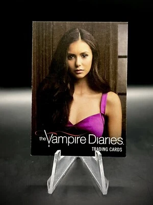 💜2011 The Vampire Diaries Season 1 Promo Card Nina Dobrev as Elena Gilbert #P1 - Image 1 of 2
