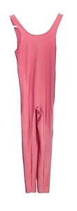 Vintage Hot Pink Spandex Unitard One Piece Jumpsuit California Sport USA Meduim - Bild 1 von 12