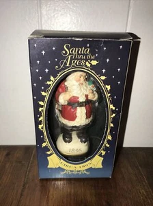 RAR Weihnachtsschmuck Bilderbuch Santa Thru The Ages Sammlung um 1895 - Bild 1 von 9