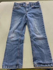 Circo Girls Jeans Bootcut Stretch Adjustable Waist Size 5 with 5 Pockets - Picture 1 of 4